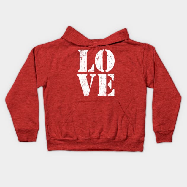 LOVE Kids Hoodie by TheAllGoodCompany